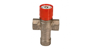 Термостатический смесительный клапан GIACOMINI с защитой от ожога 1 1/2" (R156Y227)