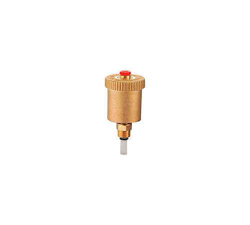 Автоматический воздухоотводный клапан 1/2" с запорным клапаном, нехромированный GIACOMINI R99I (R99IY003)