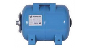 Гидроаккумулятор горизонтальный Waterstry ГA SP 80H, стальной, мембрана EPDM, фланец - оцинк. (SPV080HPSS)