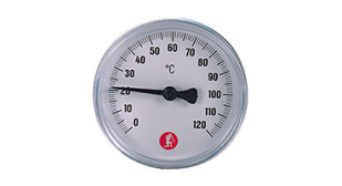 Термометр Giacomini 3/8" - 0-120 °C - ø40 мм (R540Y021)