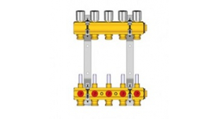 Комплект коллекторного узла Giacomini для R557R-11" x 3/4"E /8 (R553KY068)