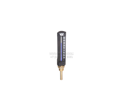 Термометр жидкостной WATTS MTG 63 0+160*C прямой (10006416)