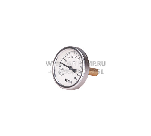Термометр биметаллический WATTS T 63/50 0+160*С (F+R801) (10005806)