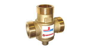 Клапан антиконденсатный термостатический смесительный GIACOMINI R157A 1 1/4" (60 °C) (R157AY063)